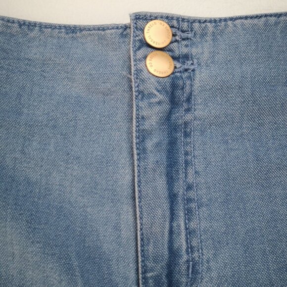 NWT Universal Thread Ladies Size 20W Light Wash High Rise Midi Shorts - Picture 11 of 15